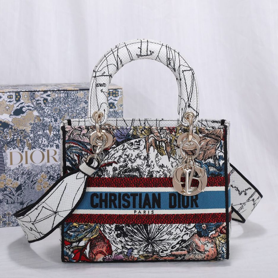 D*or medium lady d-lite bag