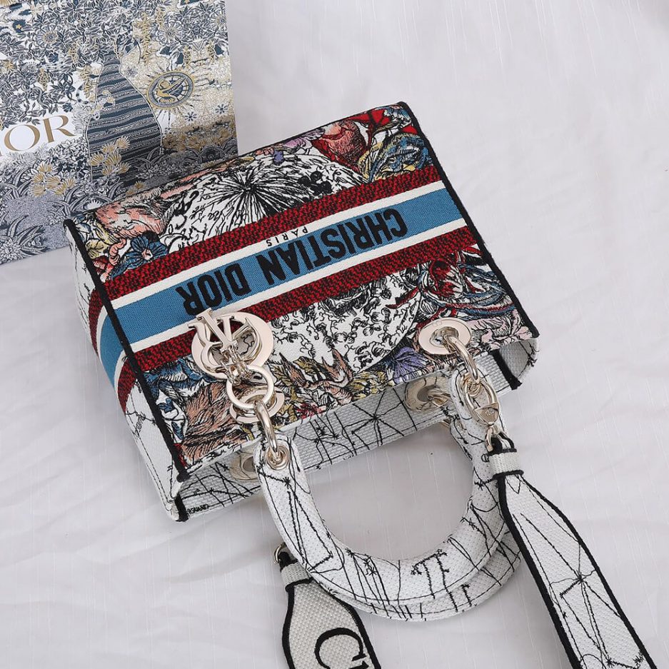 D*or medium lady d-lite bag