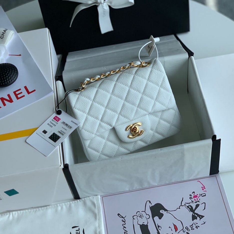 Ch*el mini flap bag