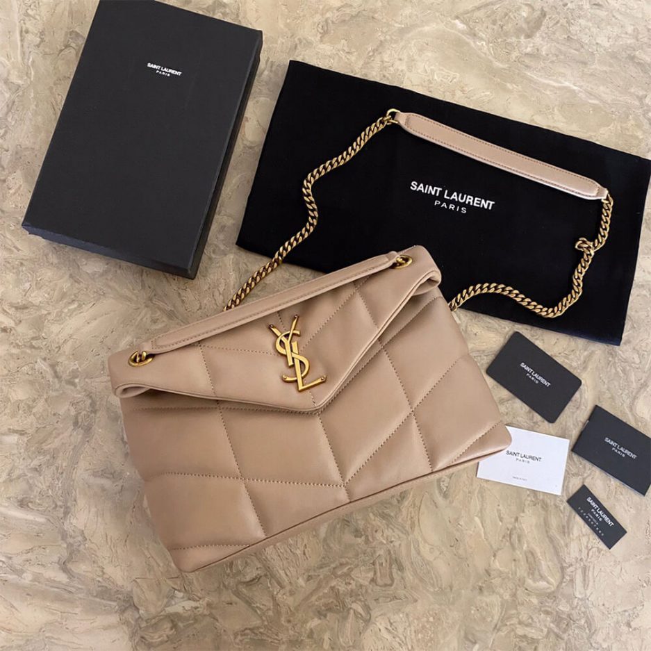 YSL PUFFER SMALL CHAIN BAG
