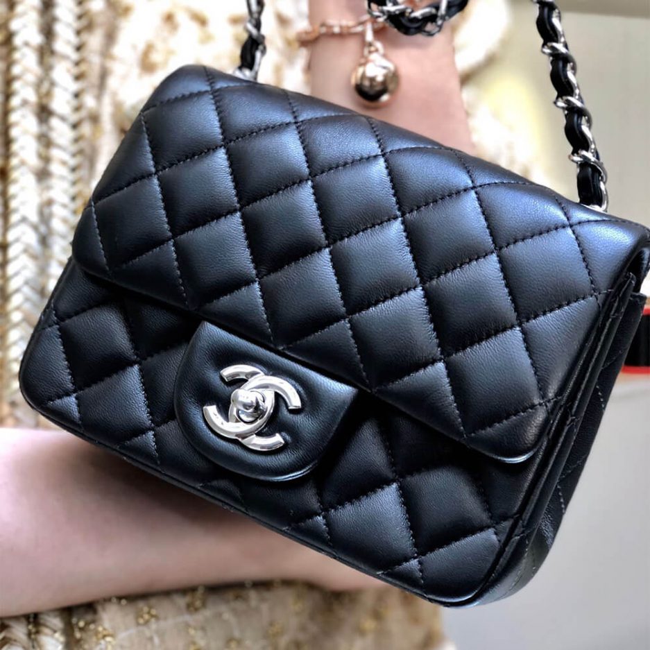 Ch*el mini flap bag