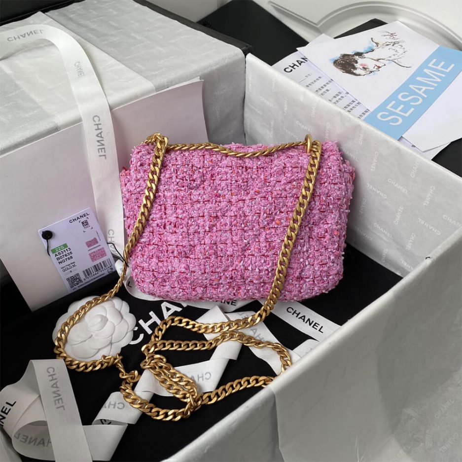Ch*el 22p square flap bag