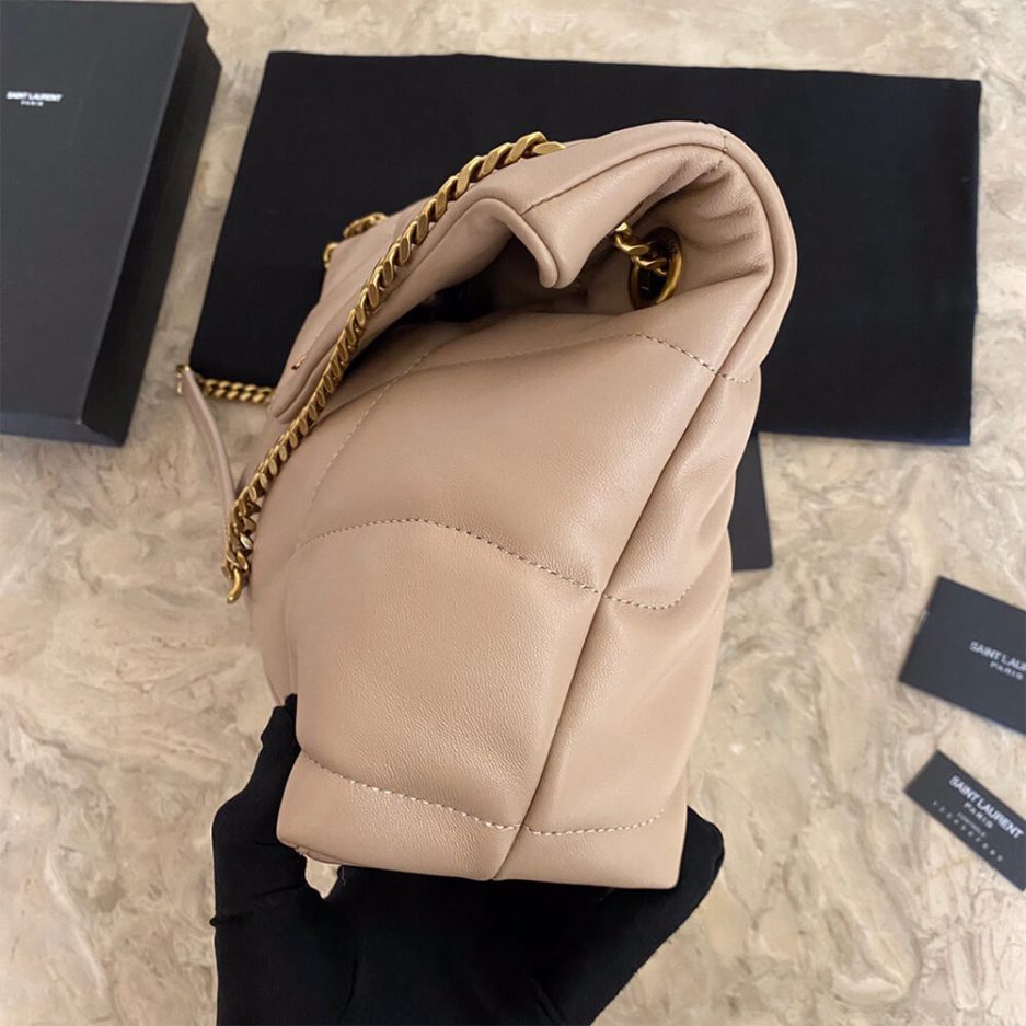 YSL PUFFER SMALL CHAIN BAG