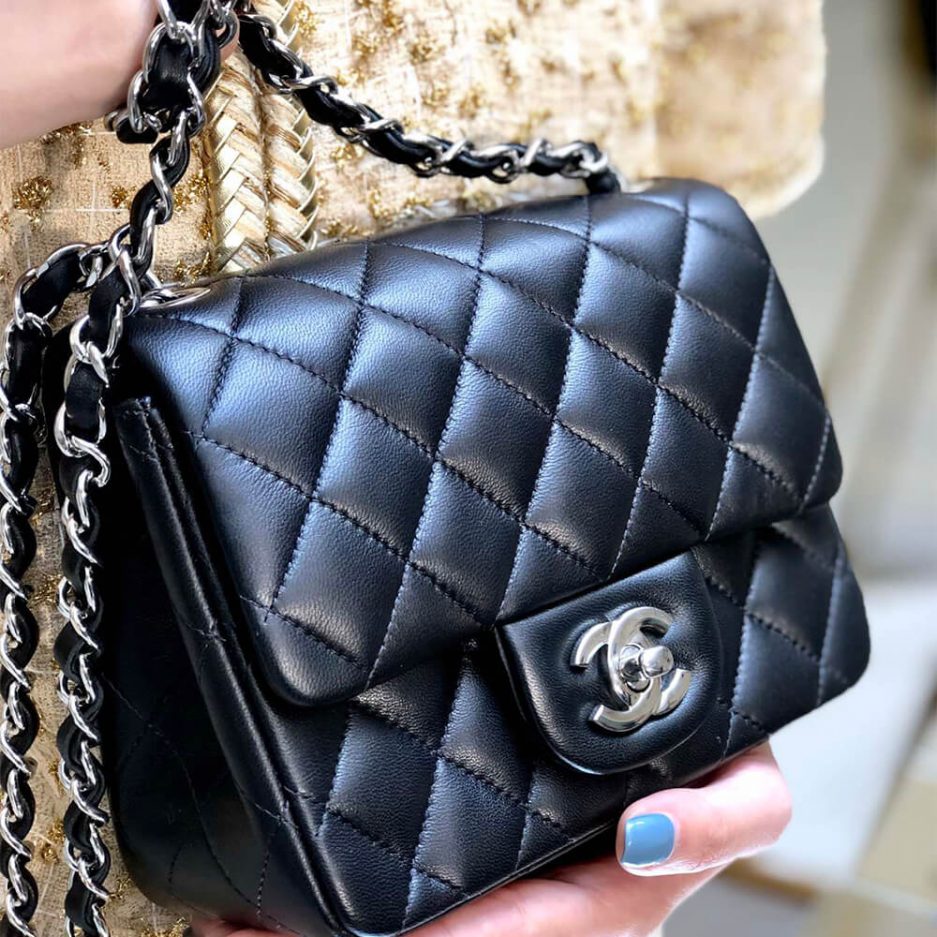 Ch*el mini flap bag