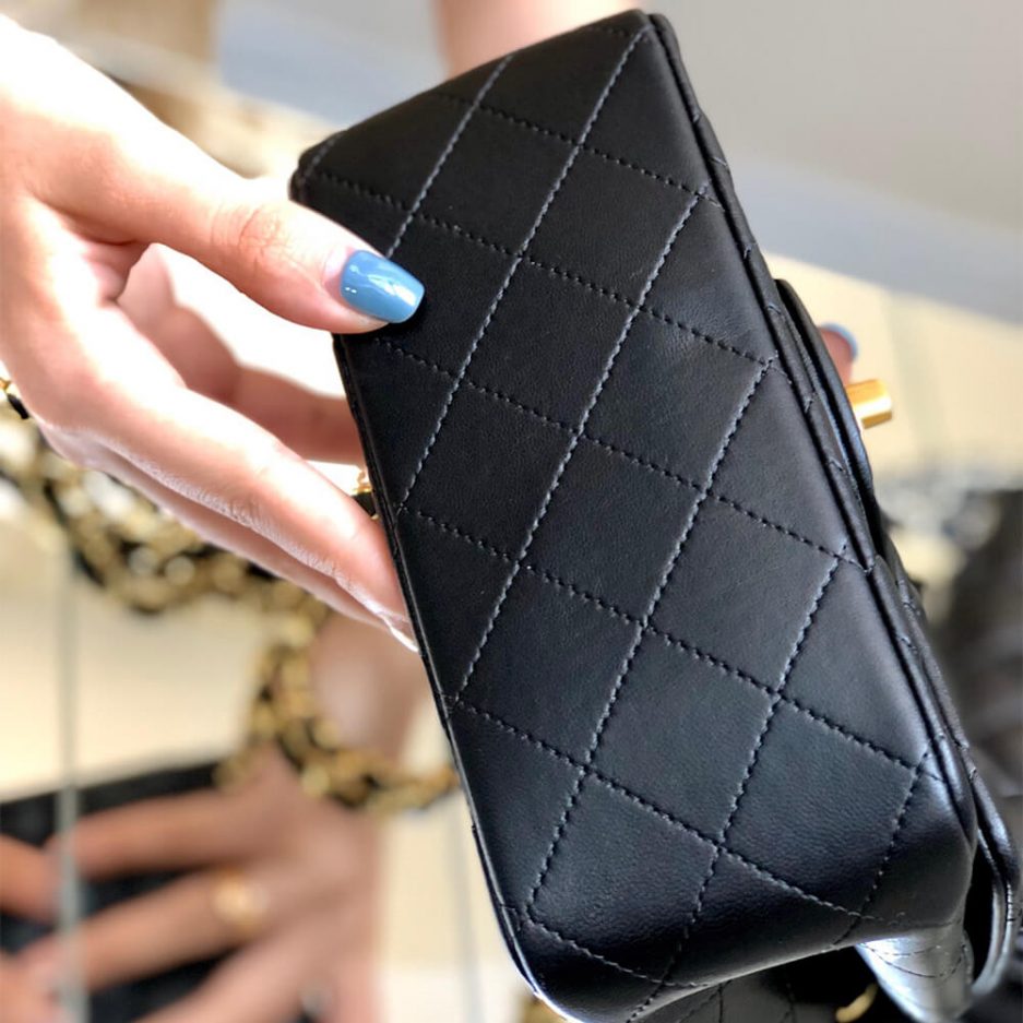 Ch*el mini flap bag