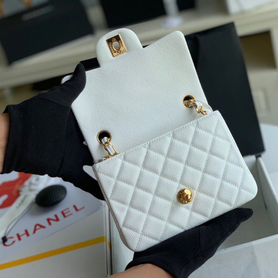 Ch*el mini flap bag