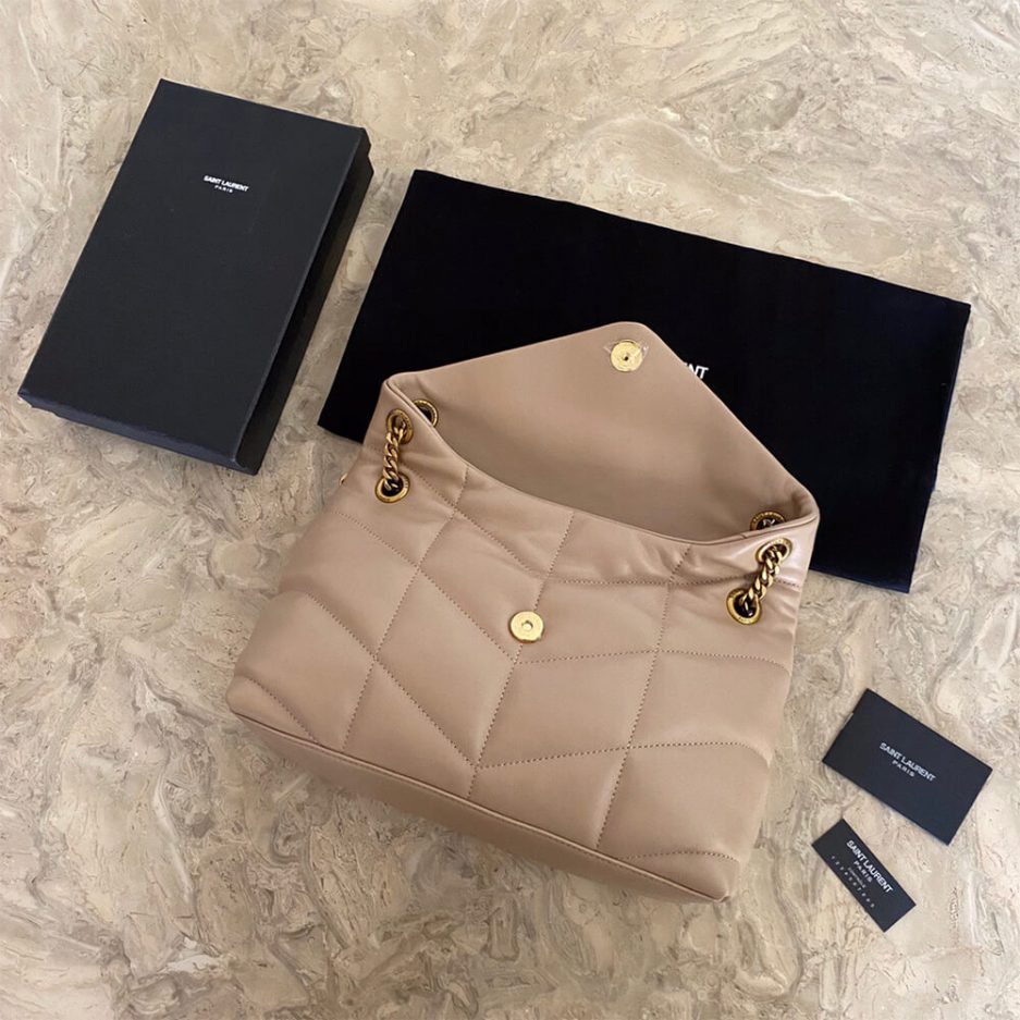 YSL PUFFER SMALL CHAIN BAG