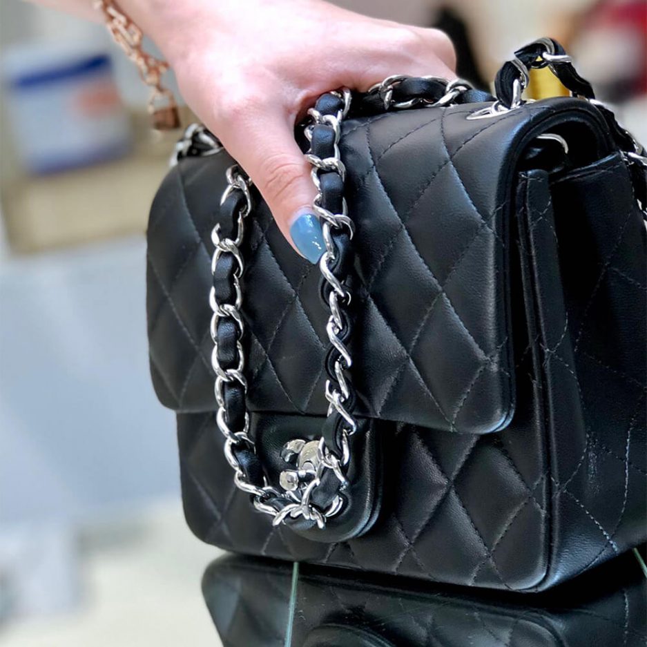Ch*el mini flap bag