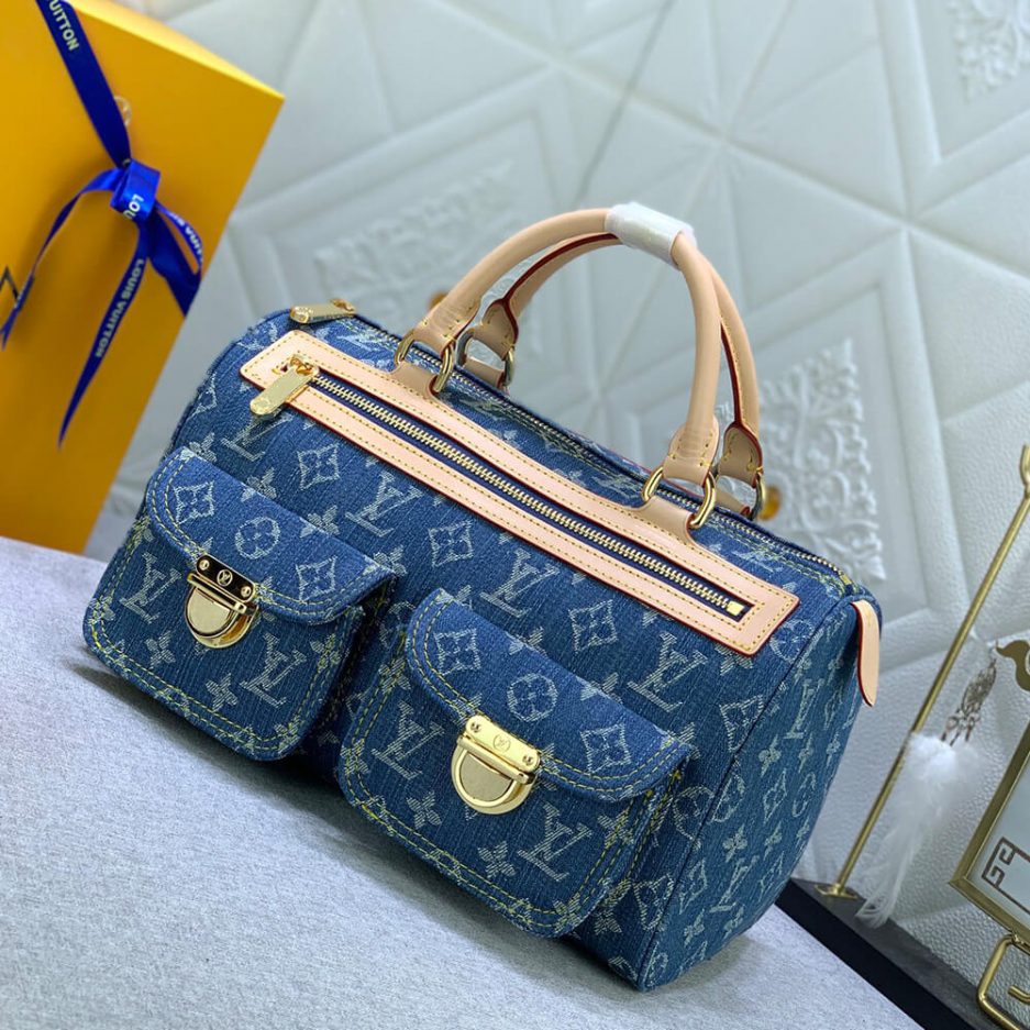 LV vintage MONOGRAM DENIM