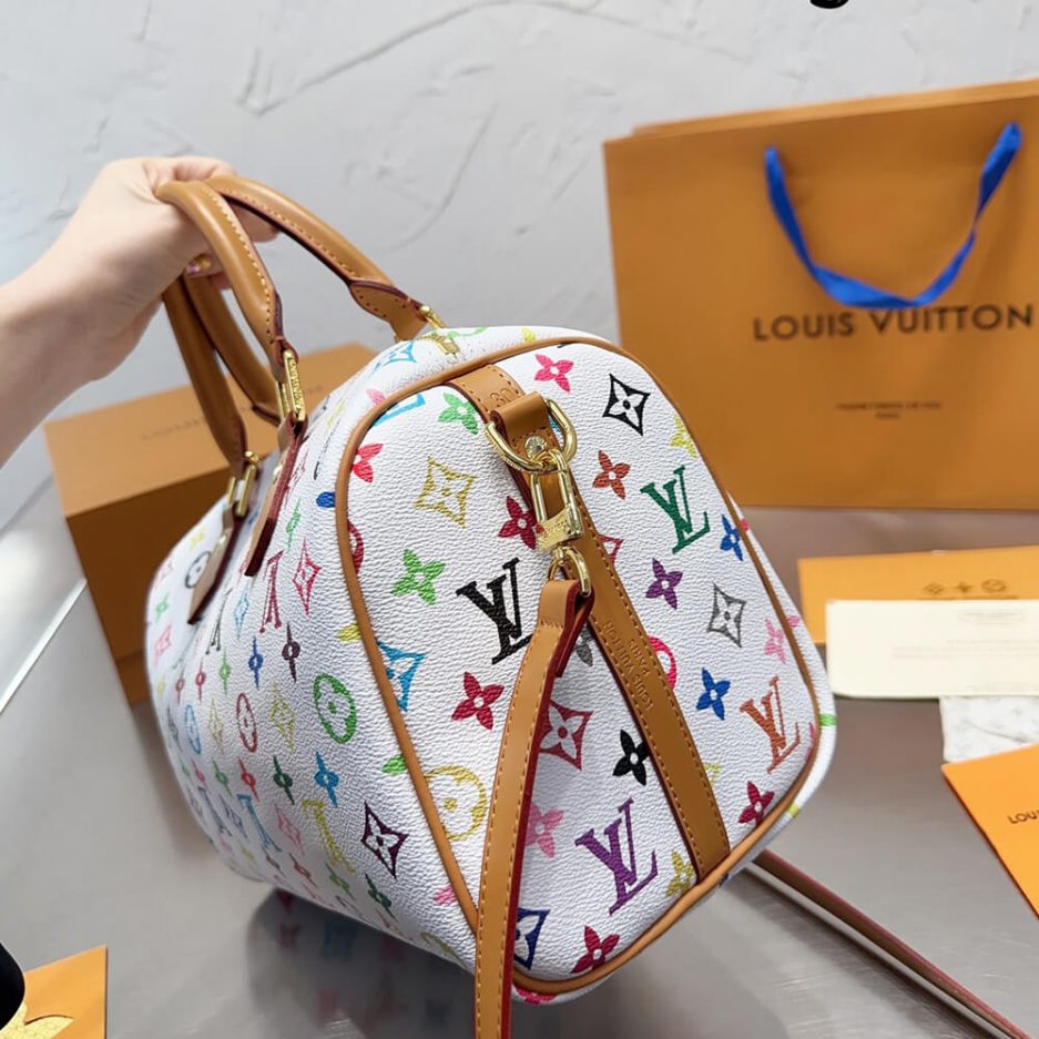 LV MULTICOLORE Speedy BANDOULIERE 30