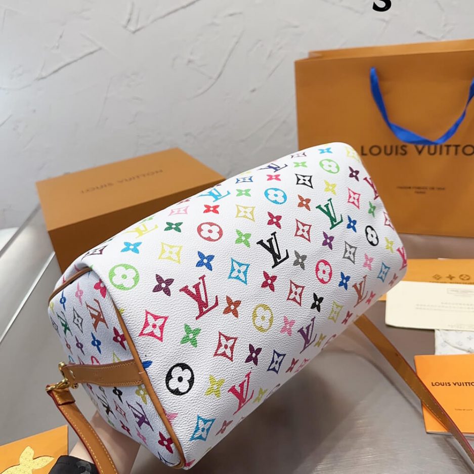 LV MULTICOLORE Speedy BANDOULIERE 30