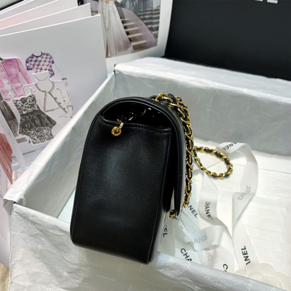 Ch*el vintage small diana flap bag-rare