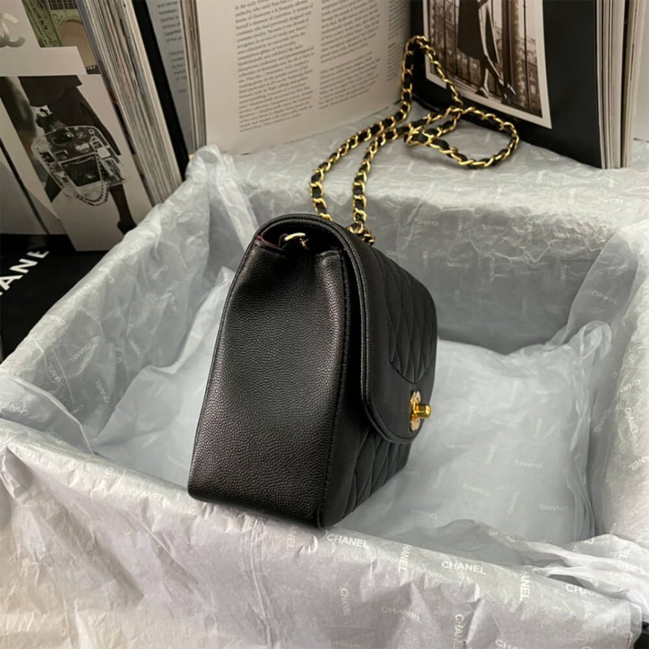 Ch*el vintage small diana flap bag – rare
