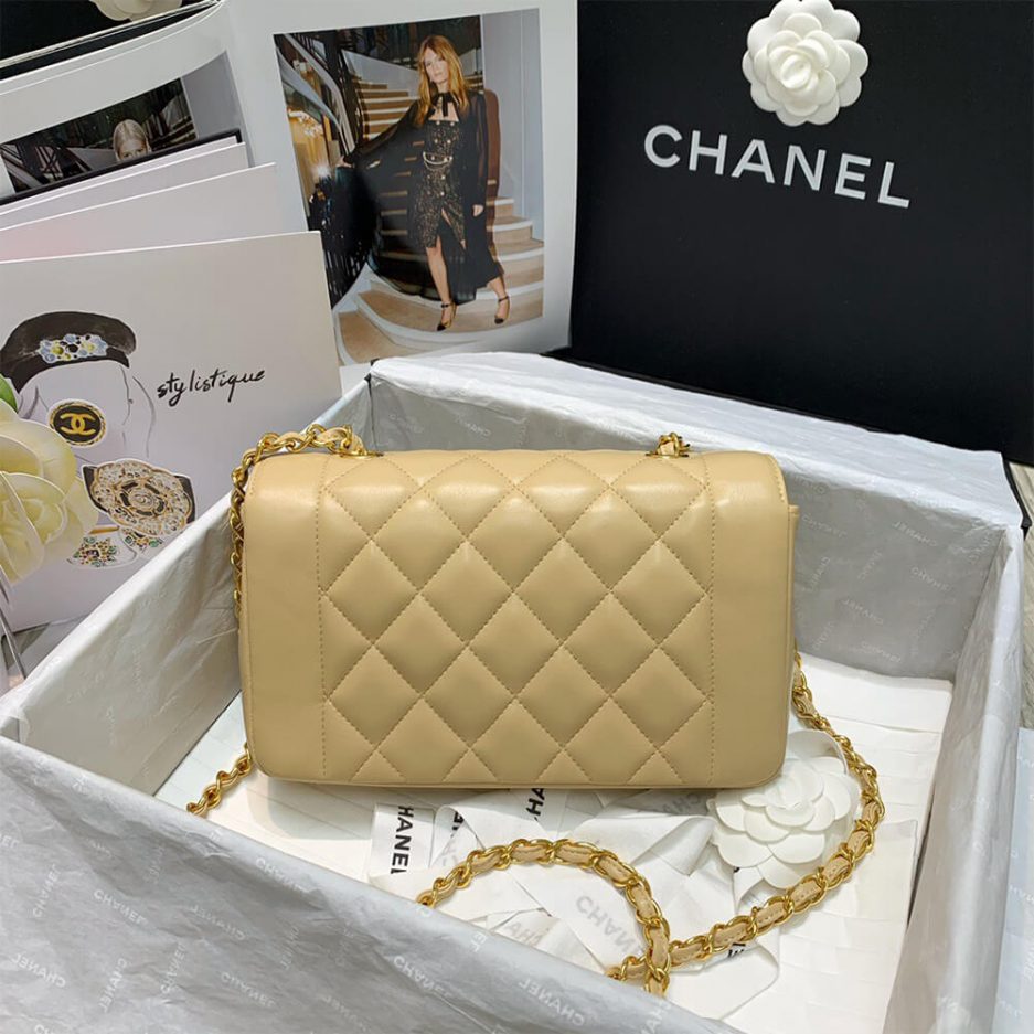 Ch*el vintage small diana flap bag – rare