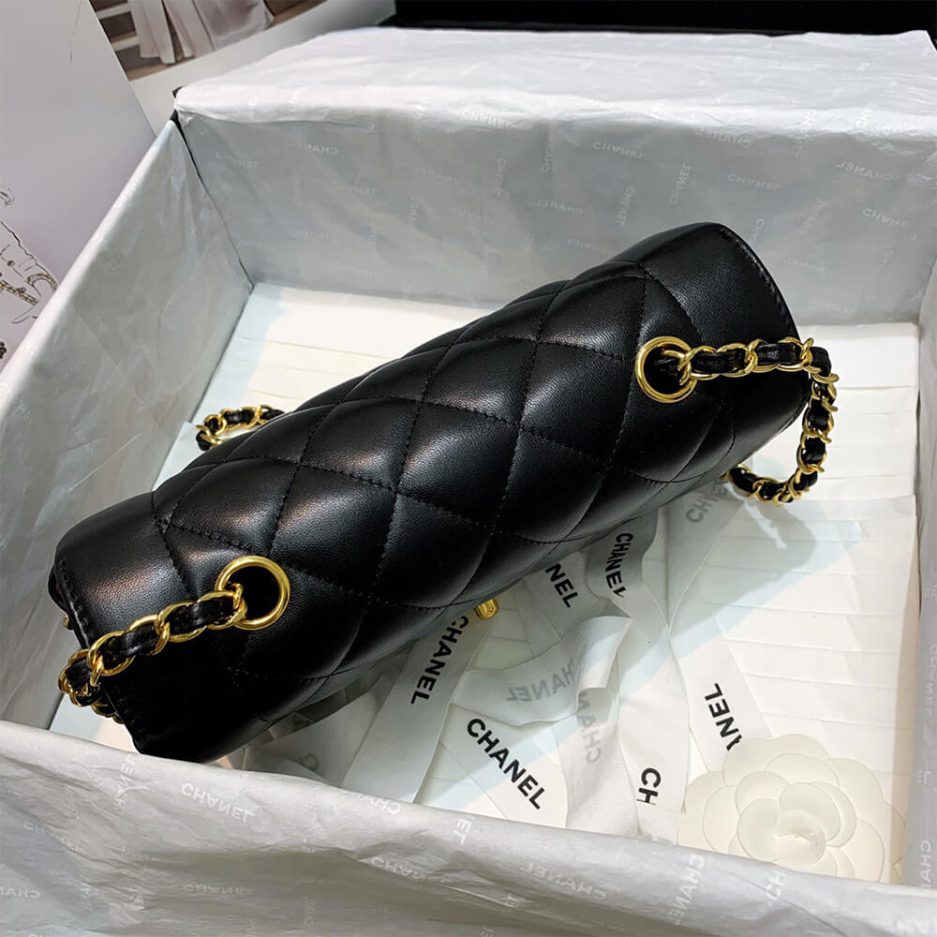 Ch*el vintage small diana flap bag-rare