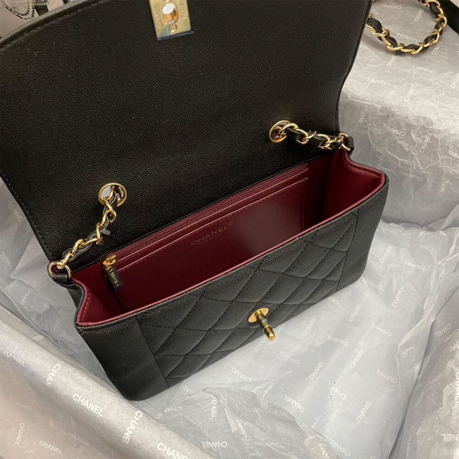 Ch*el vintage small diana flap bag – rare