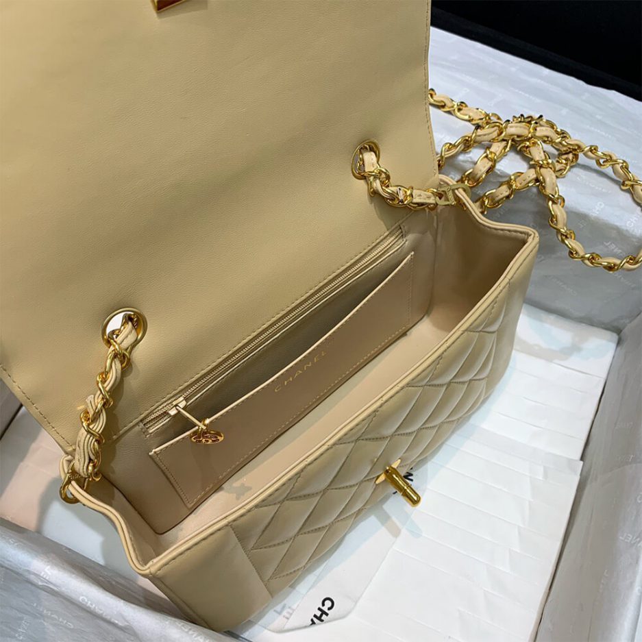Ch*el vintage small diana flap bag – rare