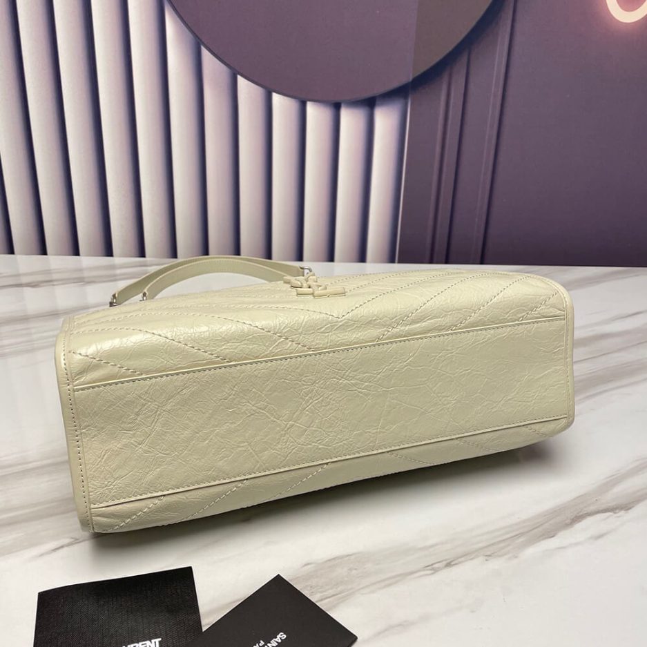 YSL NIKI SHOPPING IN VINTAGE LEATHER