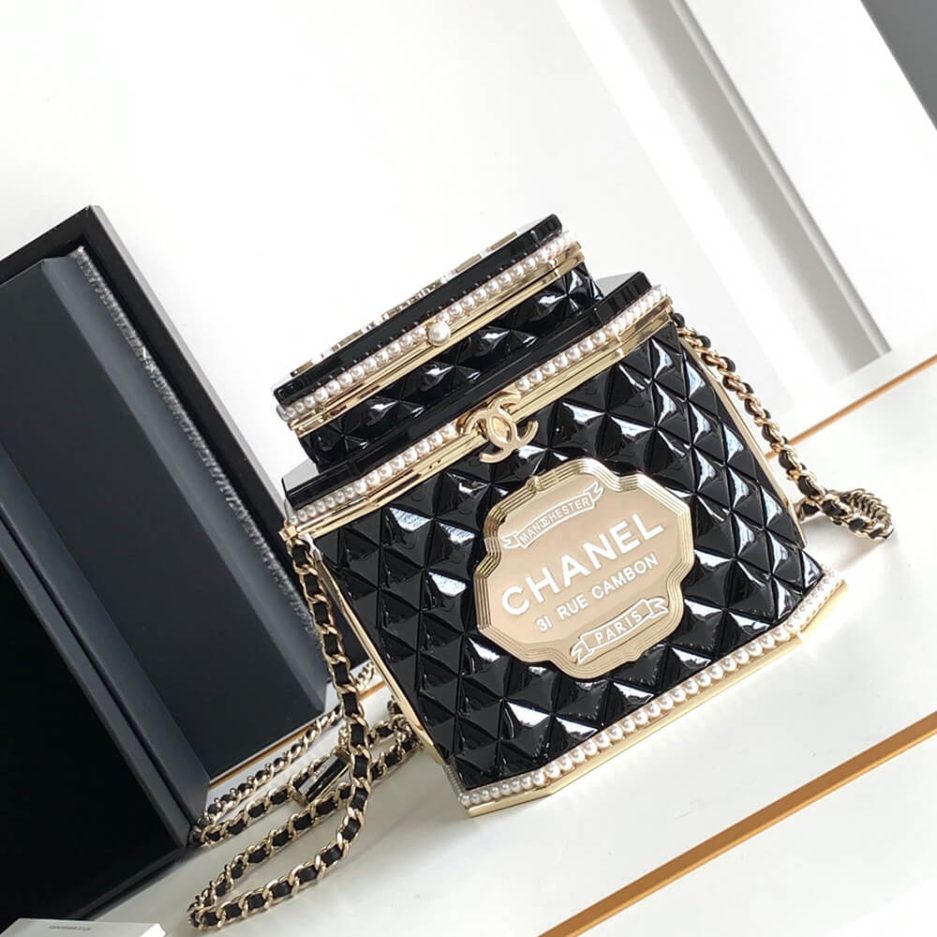 Ch*el tea box minaudiere(high-end grade)