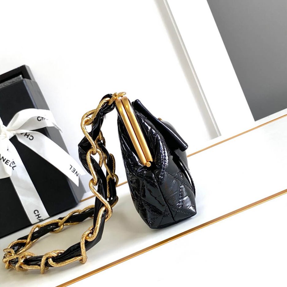 Ch*el large clutch with chain(high-end grade)