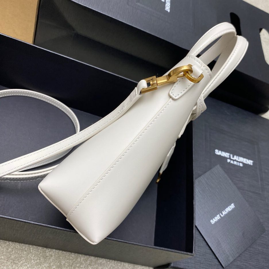 MINI TOY SHOPPING SAINT LAURENT IN BOX LEATHER