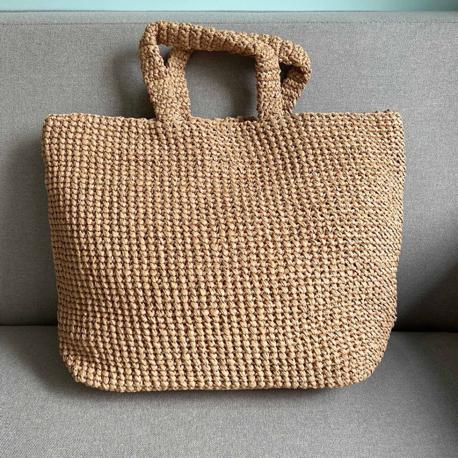 Pra*a crochet tote bag(high-end grade)