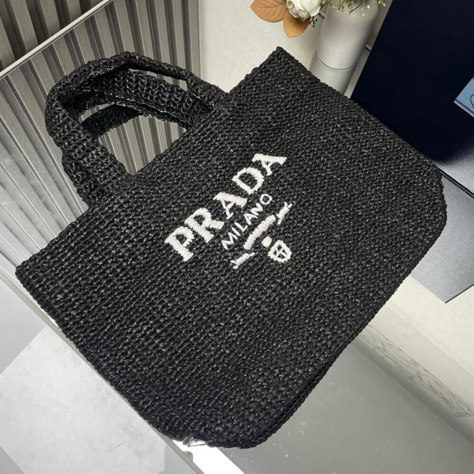 Pra*a crochet tote bag(high-end grade)