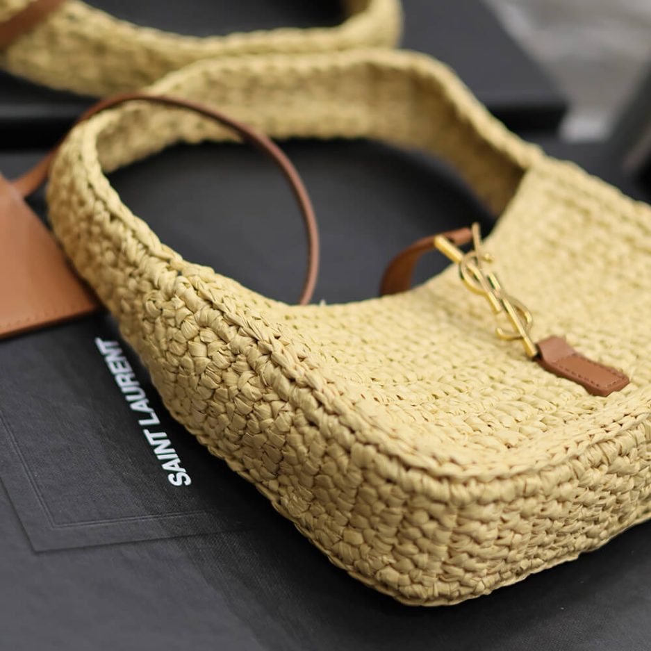 YSL LE 5 A 7 MINI IN RAFFIA(HIGH-END GRADE)