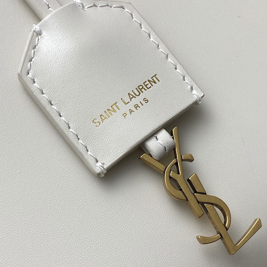 MINI TOY SHOPPING SAINT LAURENT IN BOX LEATHER