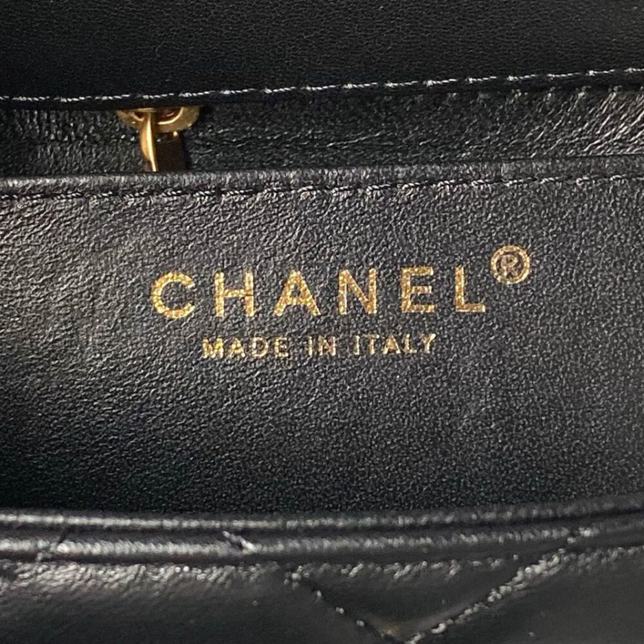 Small FLAP BAG WITH TOP HANDLE