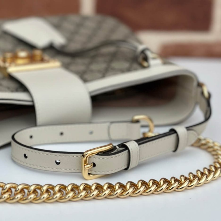 G*u*i padlock gg medium shoulder bag