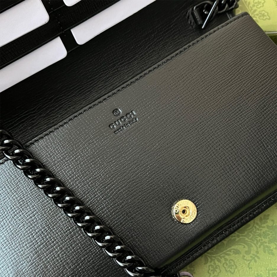 G*u*i horsebit 1955 wallet with chain wallet(high-end grade)